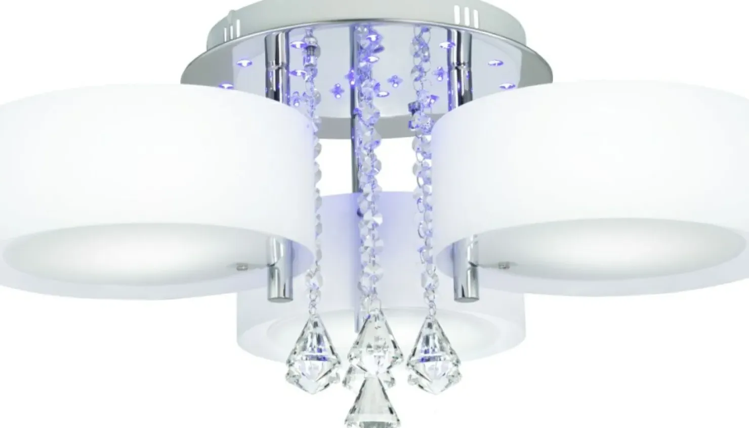 Store Sklep Kaja Piękna lampa sufitowa z funkcją sleep DRS8006/3 8C | Kaja Oświetlenie chrom