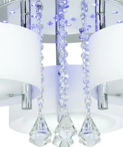 Store Sklep Kaja Piękna lampa sufitowa z funkcją sleep DRS8006/3 8C | Kaja Oświetlenie chrom