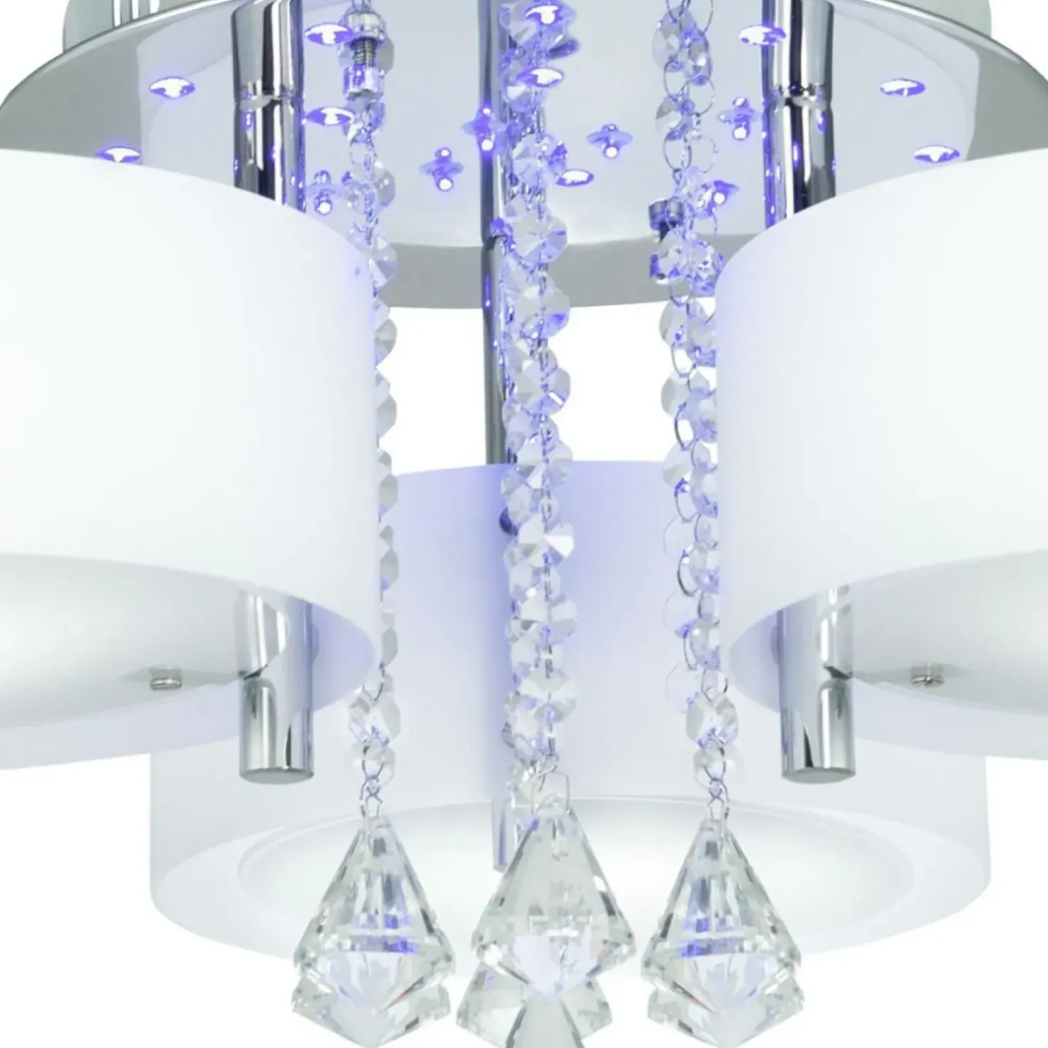 Store Sklep Kaja Piękna lampa sufitowa z funkcją sleep DRS8006/3 8C | Kaja Oświetlenie chrom