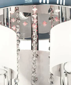 Store Sklep Kaja Piękna lampa sufitowa z funkcją sleep DRS8006/3 8C | Kaja Oświetlenie chrom