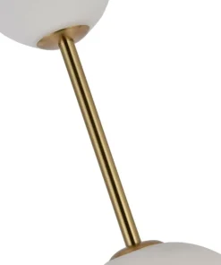 Flash Sale Sklep Kaja Pionowa, złota lampa wisząca, zmienna barwa LP-002/3V DORADO | Kaja