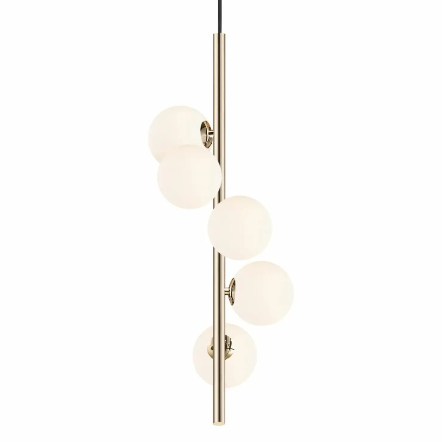Best Sale Sklep Kaja Pionowa, złota lampa wisząca do kuchni P0574-05E-F7AA ARCTURUS | Kaja