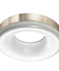 Best Sale Sklep Kaja Plafon AZ2946 - Ring LED 3000K (satin nickel) - AZZARDO satyna