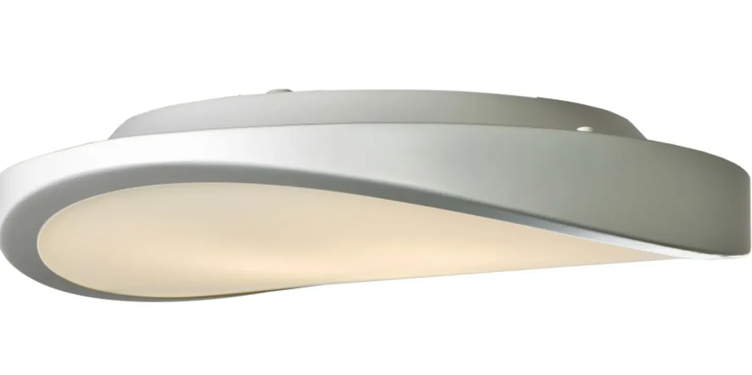 Plafon ⌀58cm do nowoczesnego salonu AZ0985 CIRCULO WHITE | Kaja*Sklep Kaja New