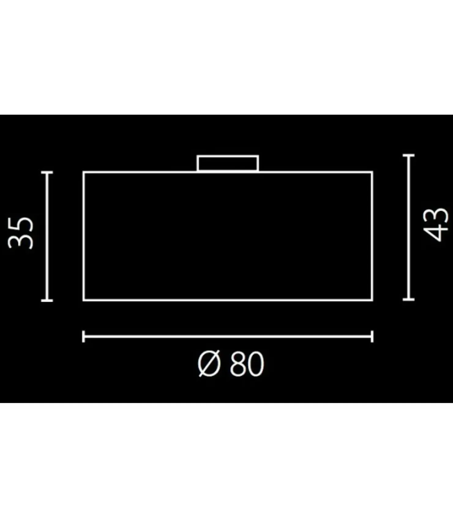 Plafon ⌀80cm z prążkowanym, białym abażurem 67542 NODO | Kaja*Sklep Kaja Flash Sale
