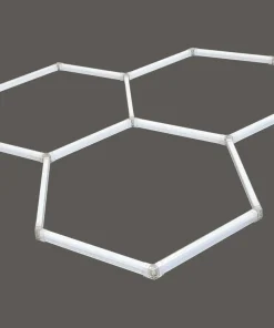 Plafon ELD heksagony LP-0109/3C 4K GEOMETRIC SYSTEM | Kaja Oświetlenie*Sklep Kaja Cheap
