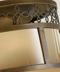 Plafon, lampa w kolorze brązu FE-JUSTINE-F z serii JUSTINE*Sklep Kaja Flash Sale