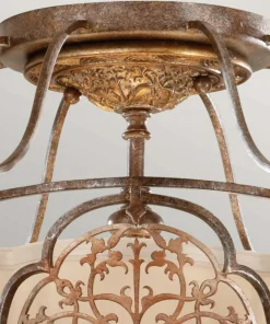 Plafon, lampa w stylu vintage FE-MARCELLA-SF z serii MARCELLA*Sklep Kaja New
