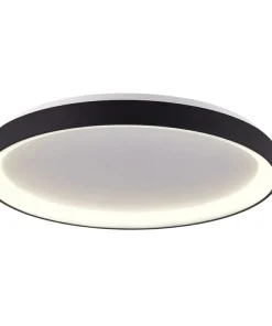 Plafon LED do salonu ⌀78 PLF-53675-078RC-BK-3KS4K-TRDIMM VICO | Kaja*Sklep Kaja New