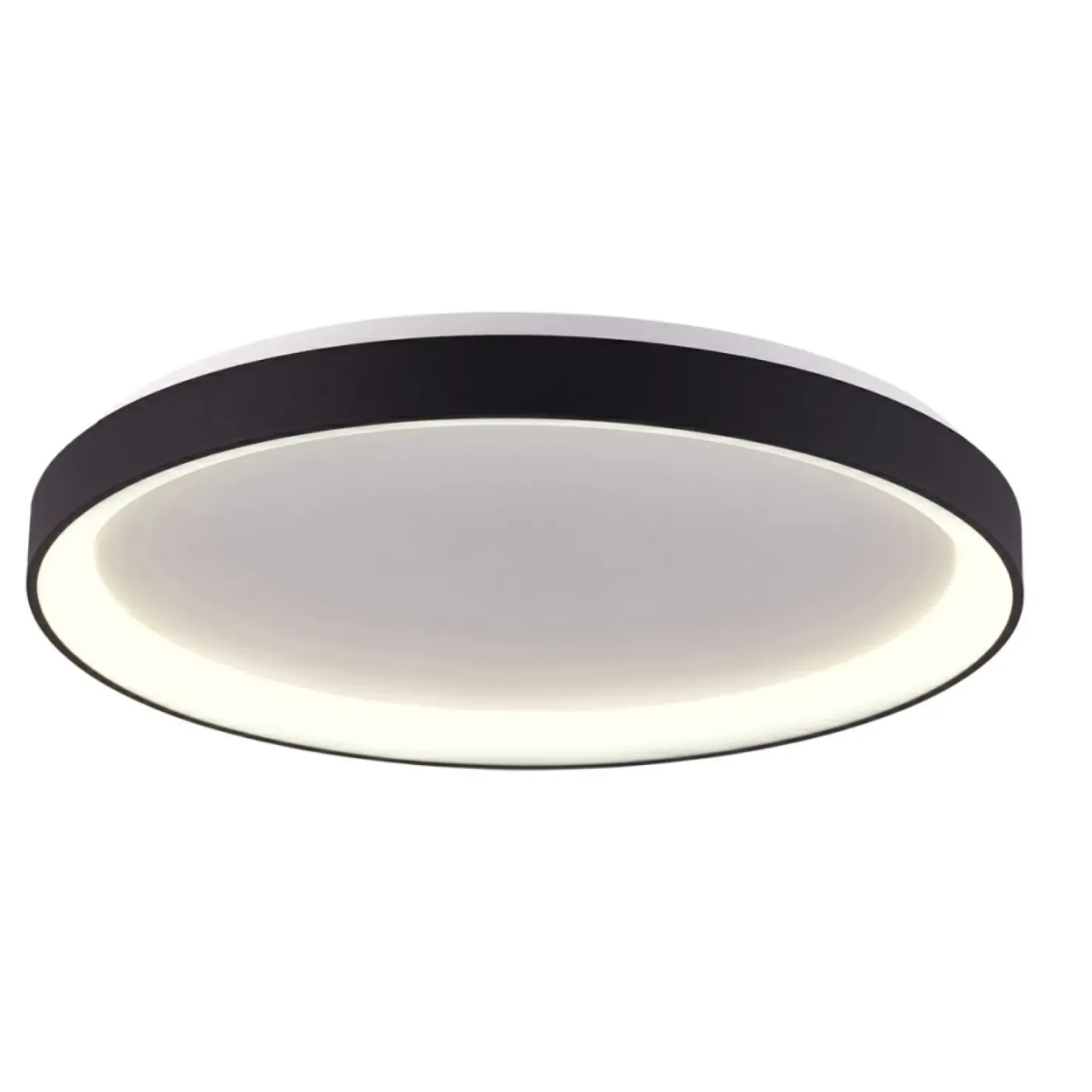 Plafon LED do salonu ⌀78 PLF-53675-078RC-BK-3KS4K-TRDIMM VICO | Kaja*Sklep Kaja New