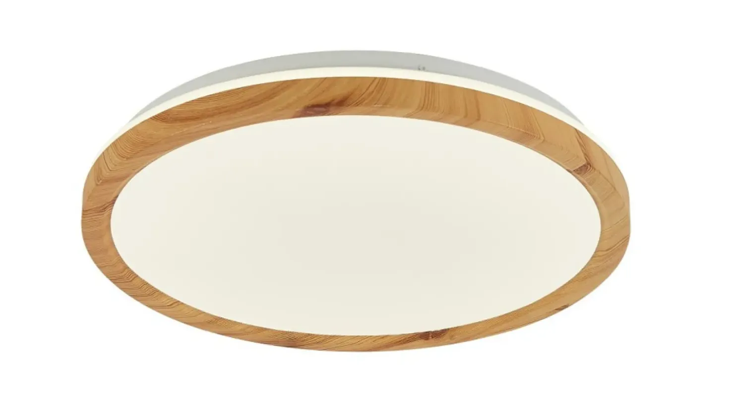 Plafon LED drewniany okrągły LEDEA 50333113 KATO | Kaja Oświetlenie*Sklep Kaja Online