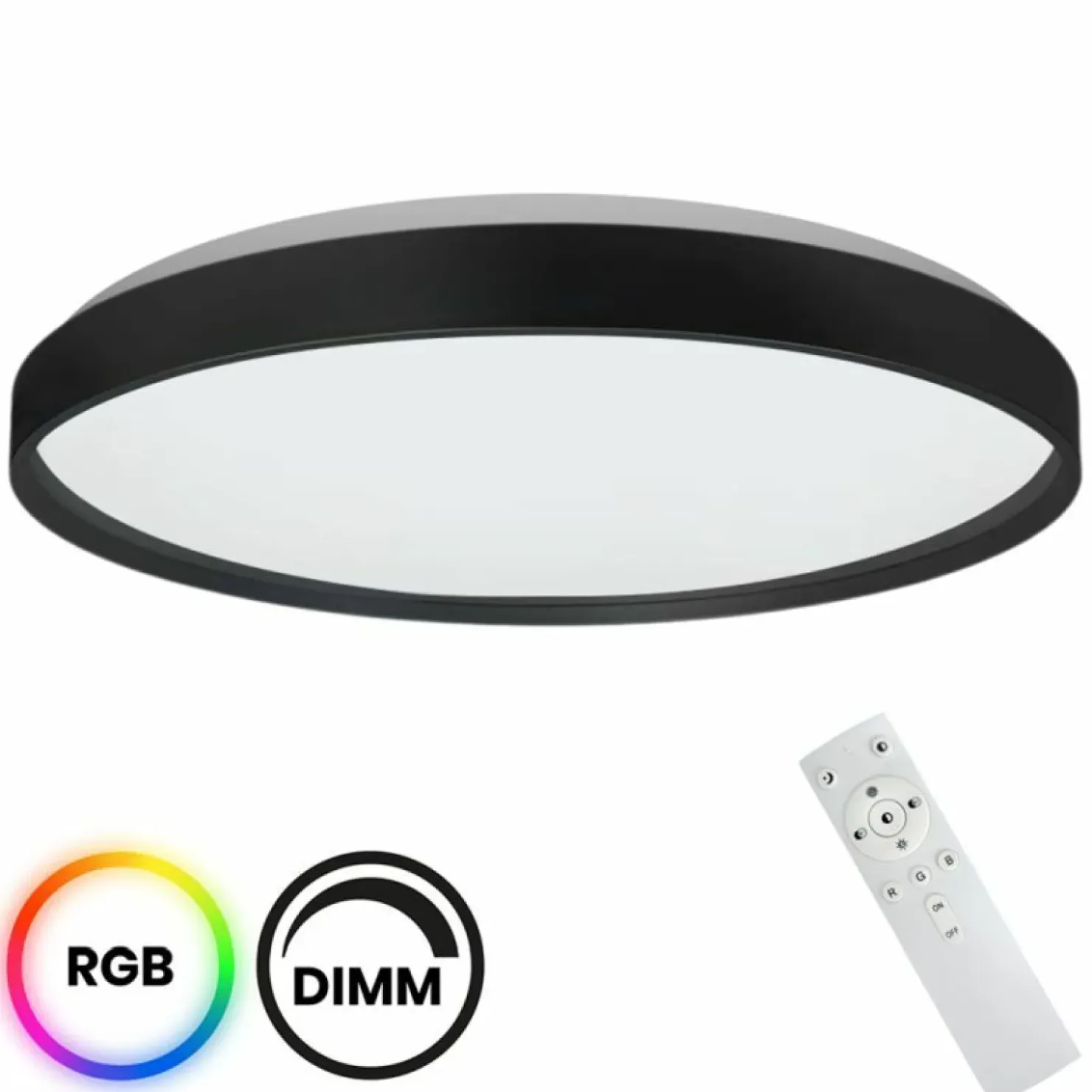 Plafon LED sterowany pilotem, kolorowe światło ML9965 RONDO | Kaja*Sklep Kaja Sale