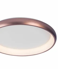 Plafon LED w kolorze kawy koło ⌀41cm z pilotem AZ5068 ANTONIO | Kaja*Sklep Kaja Shop