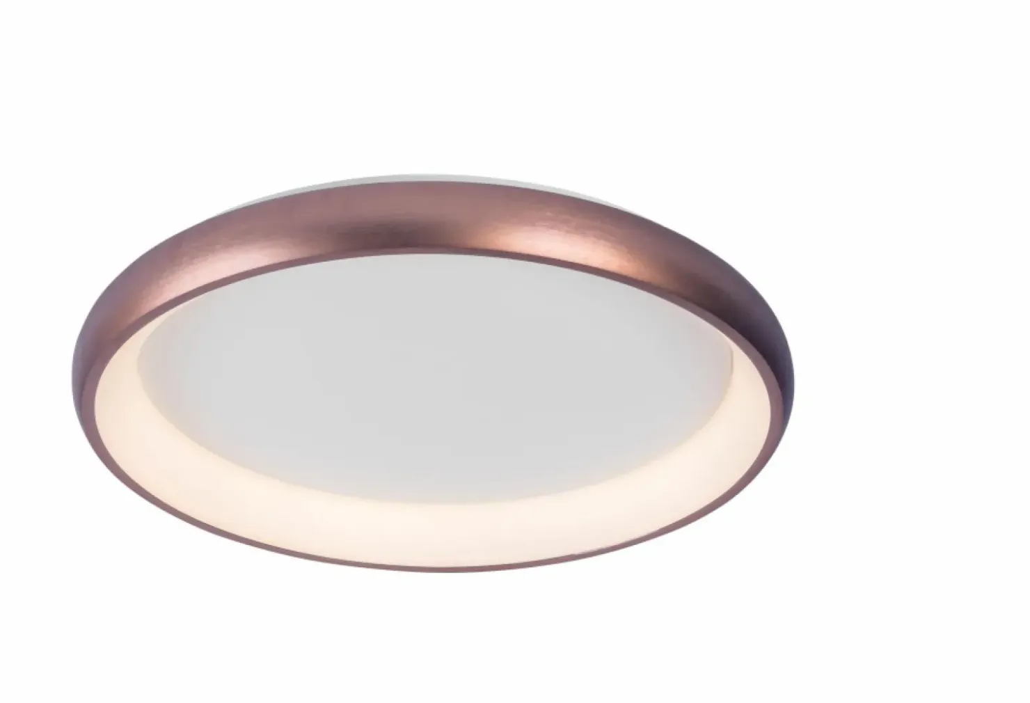 Plafon LED w kolorze kawy koło ⌀41cm z pilotem AZ5068 ANTONIO | Kaja*Sklep Kaja Shop