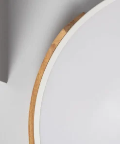 Plafon LED z dodatkiem drewna ⌀50cm ABR-PLOL-B-40W LAGIO | Kaja*Sklep Kaja Sale