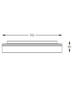 Plafon LED z drewnianą obręczą CL2204003-390MBWT BOIS | Kaja*Sklep Kaja Outlet