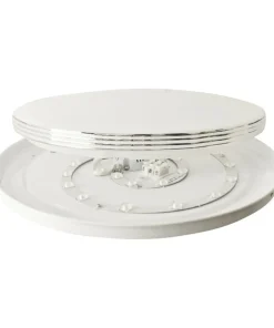 Plafon LED ze srebrną ramką LED ⌀39cm 4000K ML4268 BRAVO | Kaja*Sklep Kaja Shop