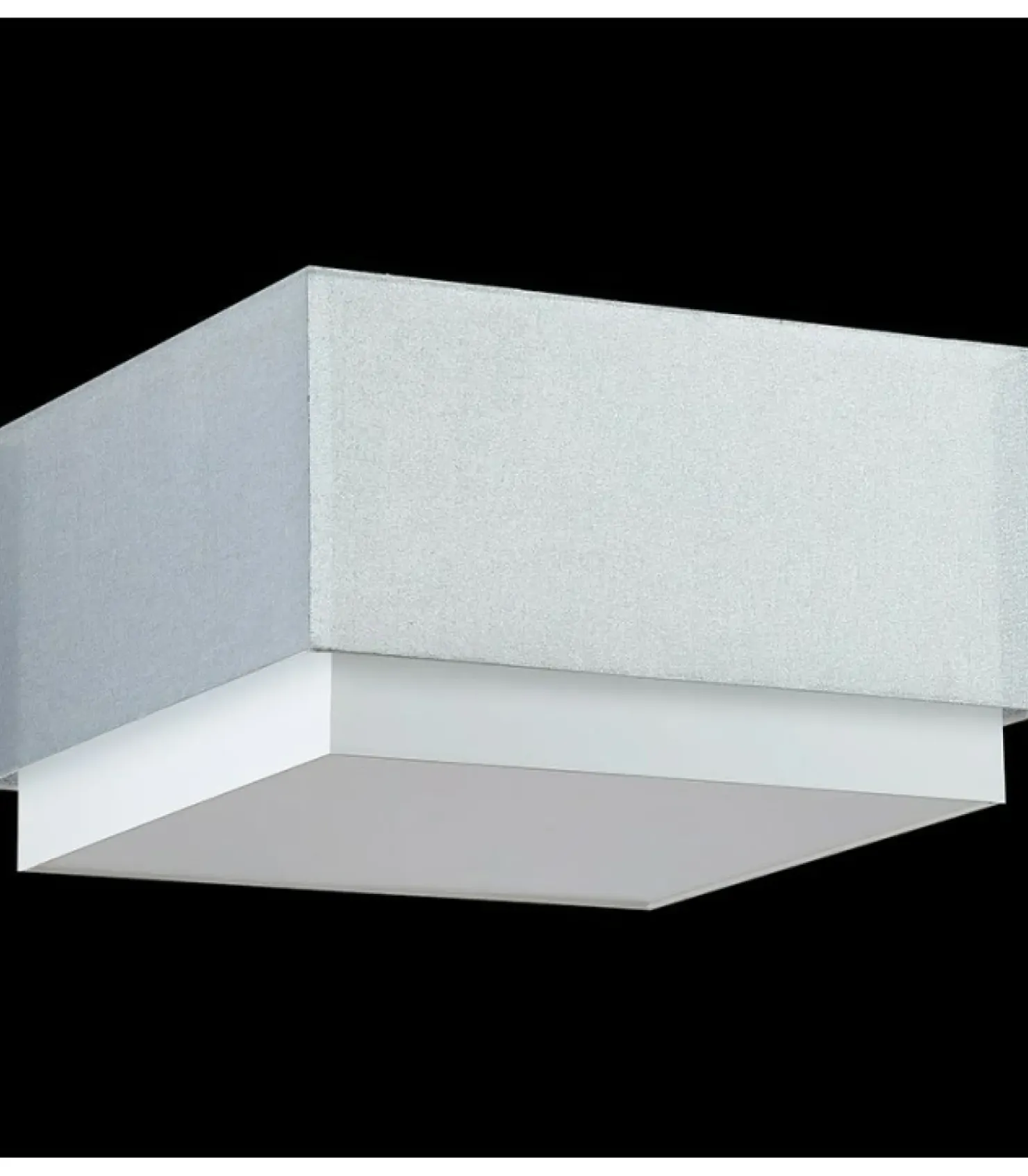 Plafon na bazie kwadratu z abażurem 52cm 67048 LASTRA | Kaja*Sklep Kaja New