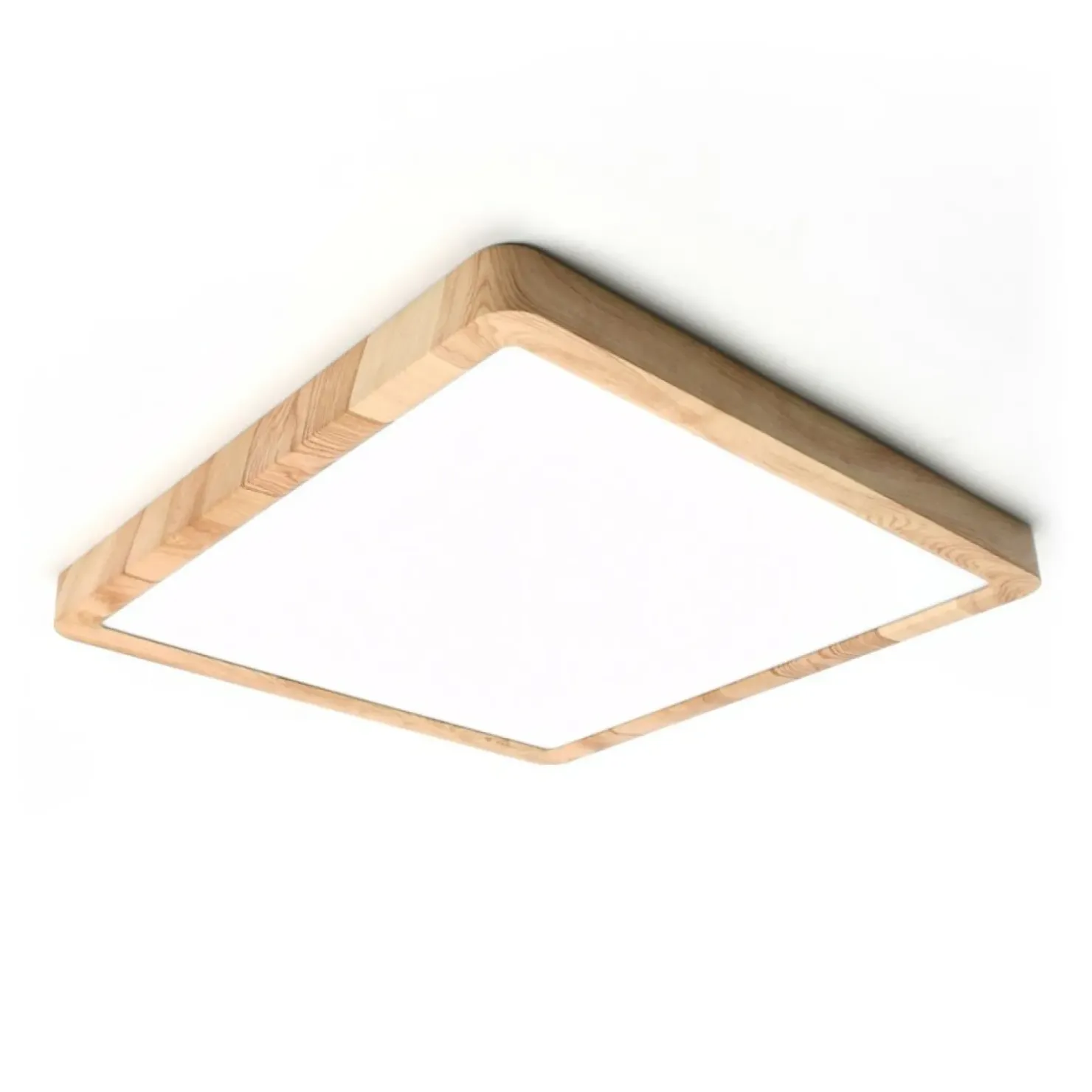 Plafon sufitowy, drewniana oprawa PLF-63827-300L-24W-WO z serii OLBIS*Sklep Kaja Online