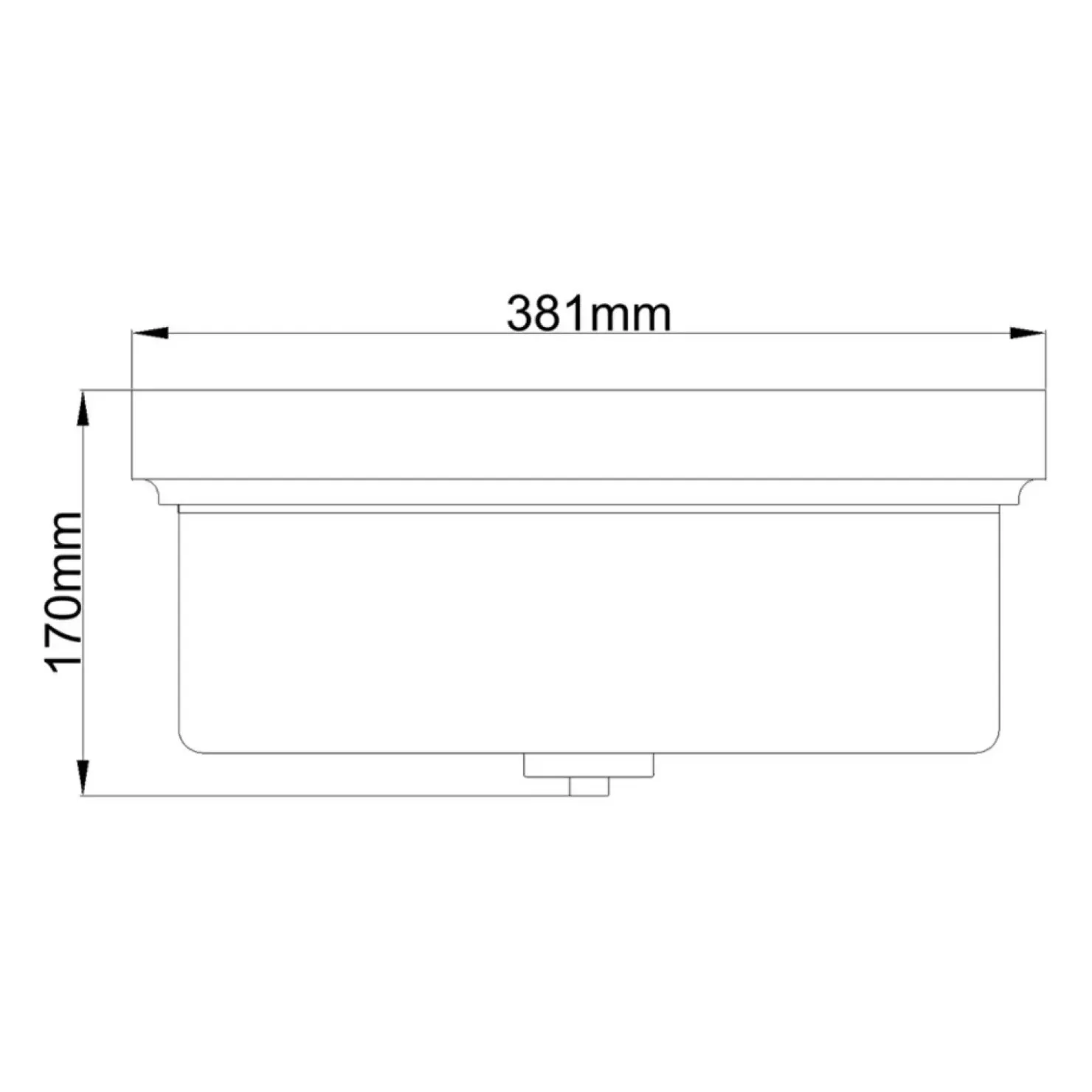 Plafon sufitowy, oprawa chrom DL-KINCAID-F-L z serii KINCAID*Sklep Kaja Shop