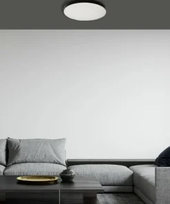 Plafon sufitowy z czarnym okręgiem, ledowy ML7970 z serii MAYA | Kaja Oświetleni*Sklep Kaja Flash Sale