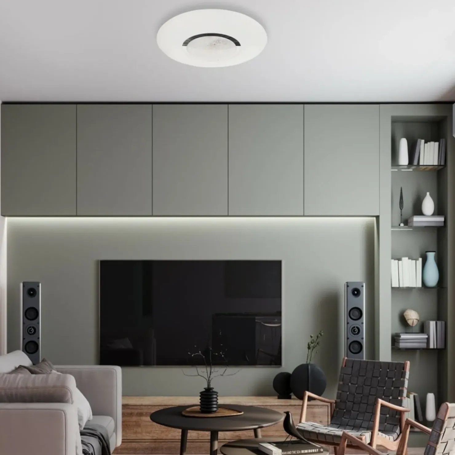 Plafon sufitowy ze zintegrowanym LED-em ML8233 z serii SPARKY | Kaja Oświetlenie*Sklep Kaja Flash Sale