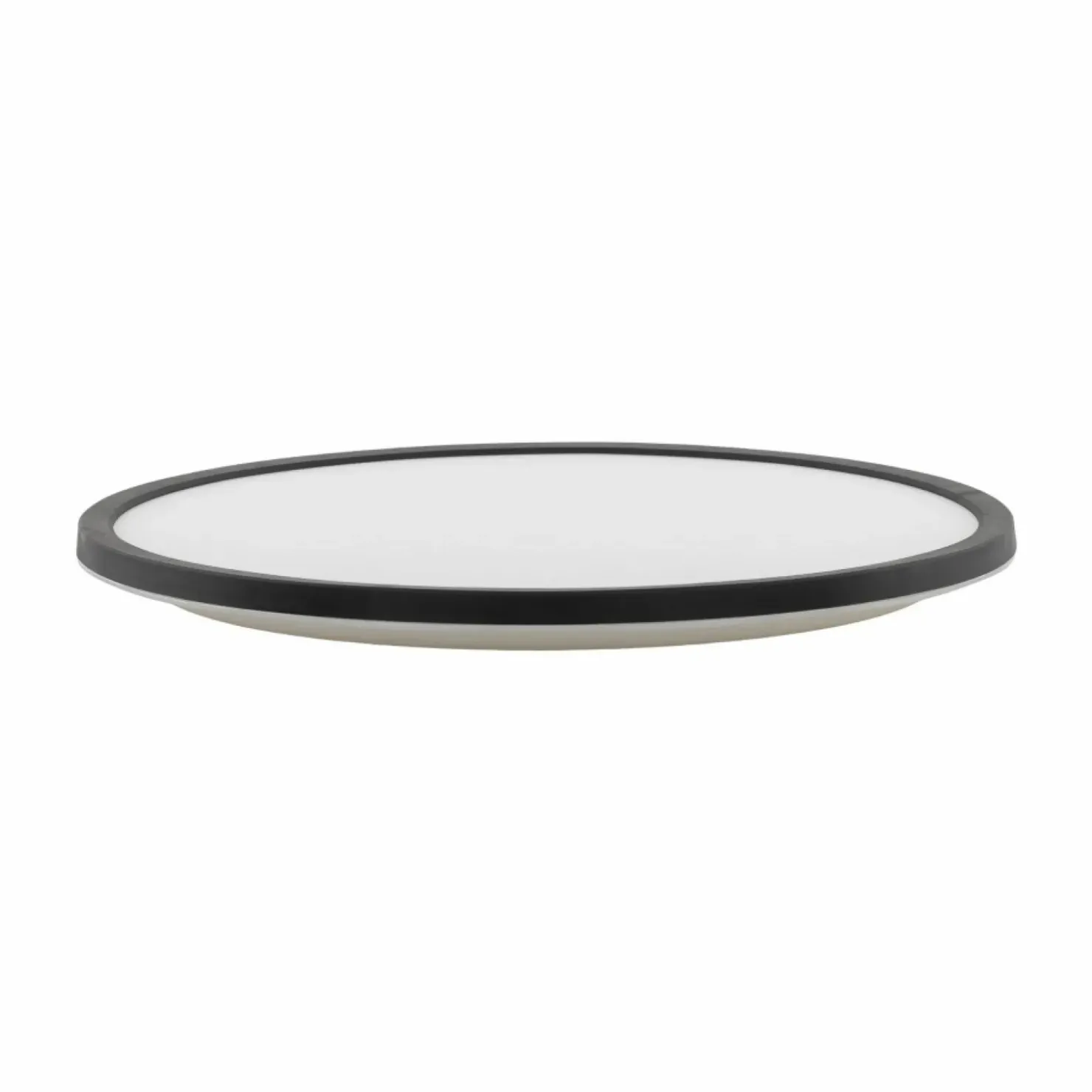 Plafon w kolorze czarno-białym, średnica 50cm IP54 TK 6905 z serii AQUA*Sklep Kaja Online