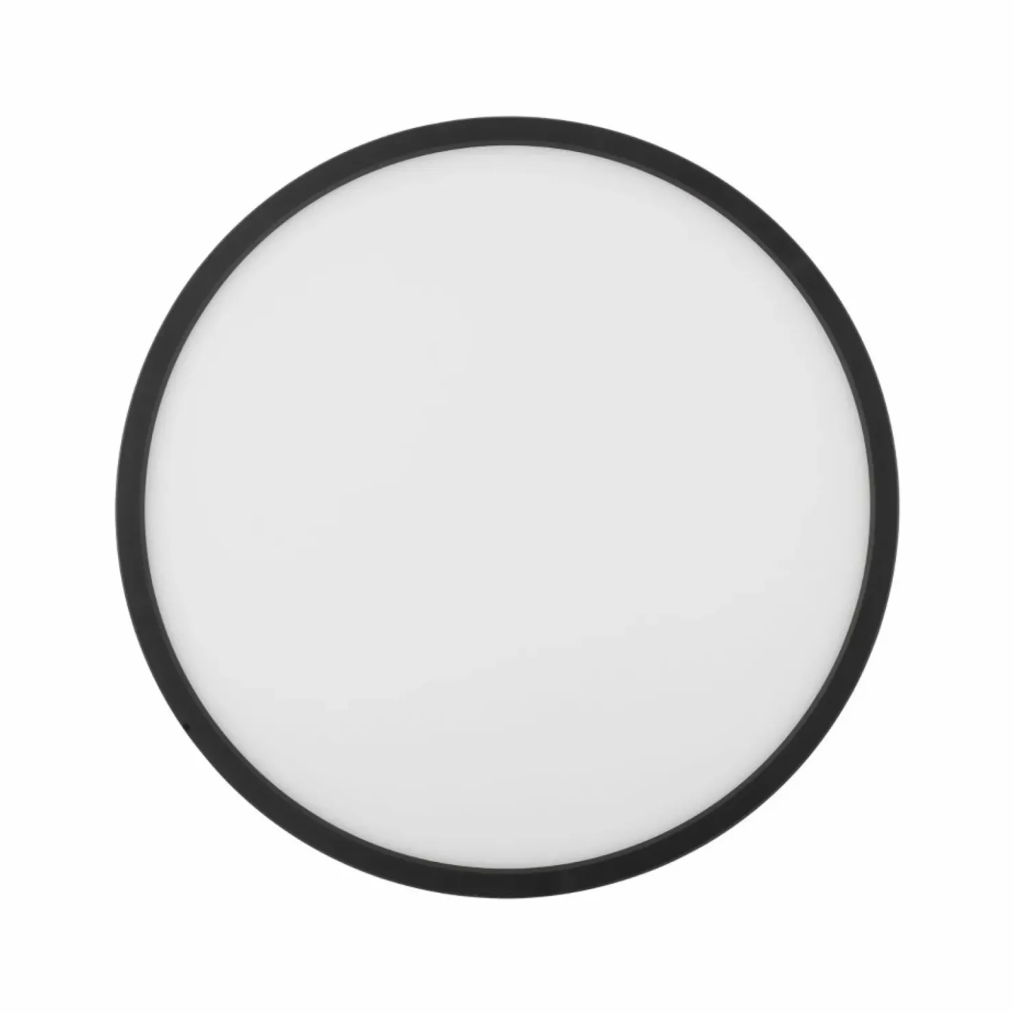 Plafon w kolorze czarno-białym, średnica 50cm IP54 TK 6905 z serii AQUA*Sklep Kaja Online
