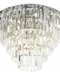Plafon w stylu glamour, wiszące kryształki MX C0225 MONACO | Kaja*Sklep Kaja Shop
