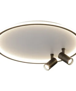 Plafon z wbudowanym LED-em, z reflektorami K-8192 z serii LOGAN | Kaja Oświetlen*Sklep Kaja New
