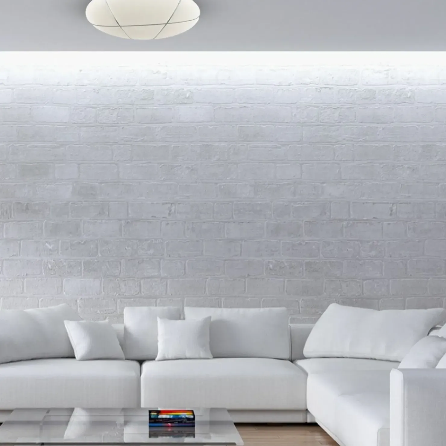 Plafon ze zintegrowanym LED-em, do sypialni ML6174 z serii BOB | Kaja Oświetleni*Sklep Kaja Best