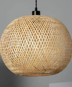 Outlet Sklep Kaja Pleciona lampa do pokoju dziecięcego ABR-NLW28-BH-E27 BOHO | Kaja brązowy