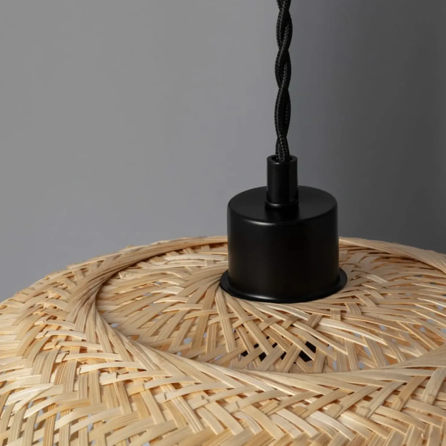 Outlet Sklep Kaja Pleciona lampa do pokoju dziecięcego ABR-NLW28-BH-E27 BOHO | Kaja brązowy