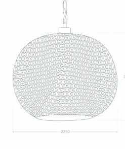 Outlet Sklep Kaja Pleciona lampa do pokoju dziecięcego ABR-NLW28-BH-E27 BOHO | Kaja brązowy