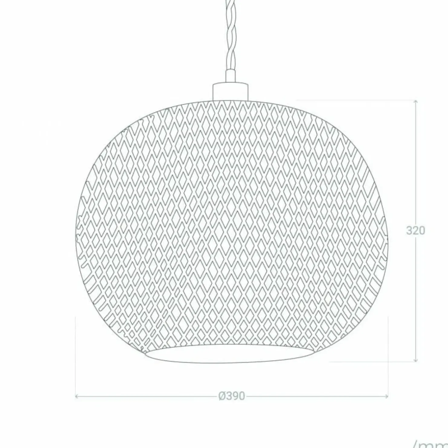 Outlet Sklep Kaja Pleciona lampa do pokoju dziecięcego ABR-NLW28-BH-E27 BOHO | Kaja brązowy