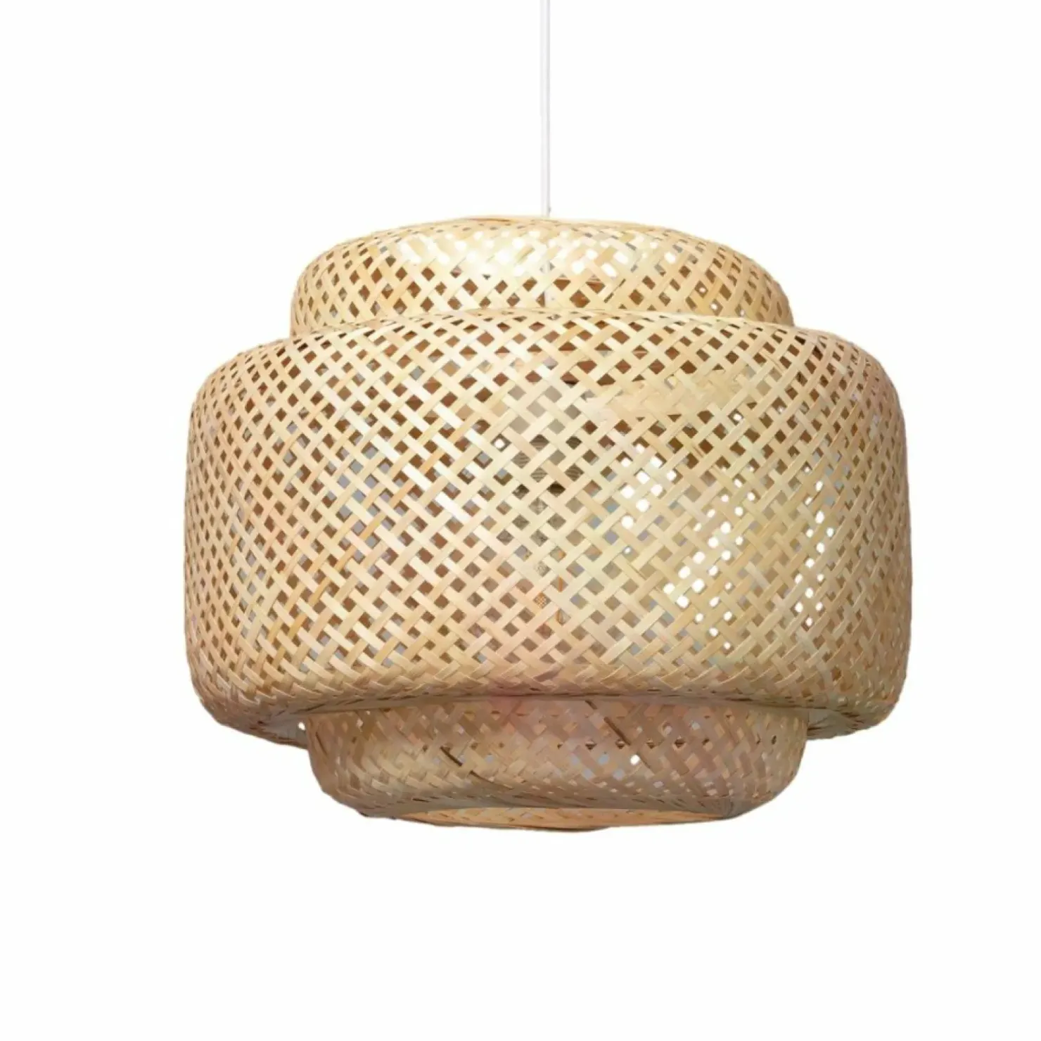Cheap Sklep Kaja Pleciona lampa w stylu naturalnym ABR-LW17-BH-E27 BOHO | Kaja brązowy
