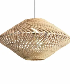 New Sklep Kaja Pleciona lampa wisząca w stylu eco ABR-LW11-BH-E27 BOHO | Kaja brązowy