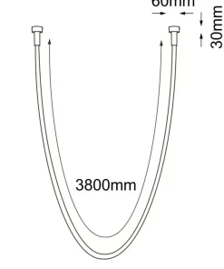 Cheap Sklep Kaja Podtynkowa lampa świecący sznur LED 386cm 4000K ANT 3023 HEBI | Kaja