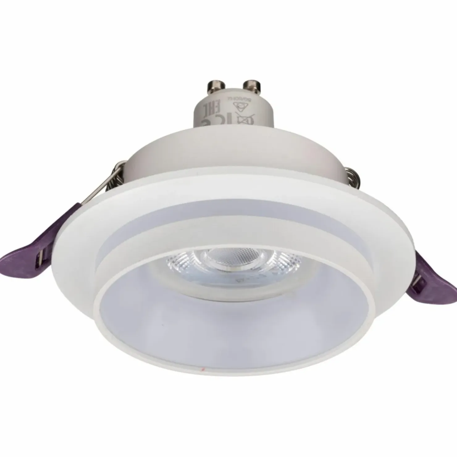 Podtynkowe oczko, okrągła lampa wpustowa TK 6921 JET WHITE | Kaja*Sklep Kaja Sale