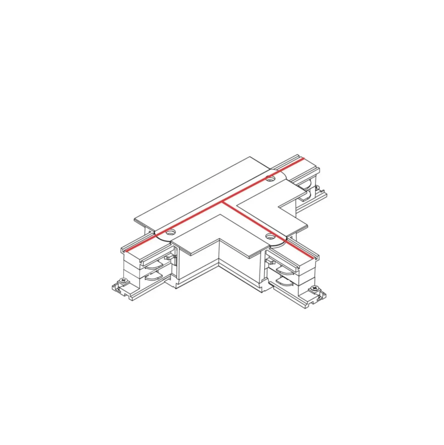 Podtynkowy łącznik T lewy 3-fazowy 8248 CTLS RECESSED CONNECTOR | Kaja*Sklep Kaja Cheap