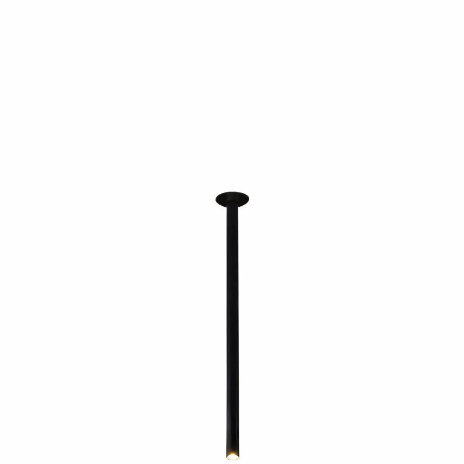 Podtynkowy spot długa tuba - czarny mat 80cm ANT 9073 ALHA T | Kaja*Sklep Kaja Fashion