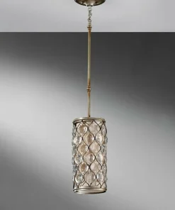 Store Sklep Kaja Podłużna lampa sufitowa, elegancka FE-LUCIA-P-D z serii LUCIA oksydowanysrebrny