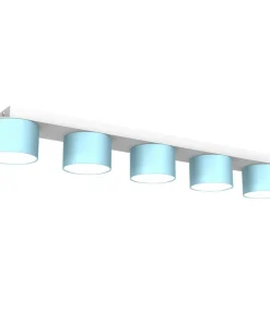Shop Sklep Kaja Podłużna lampa sufitowa, pięć punktów świetlnych MLP7552 z serii DIXIE | Kaja Oś