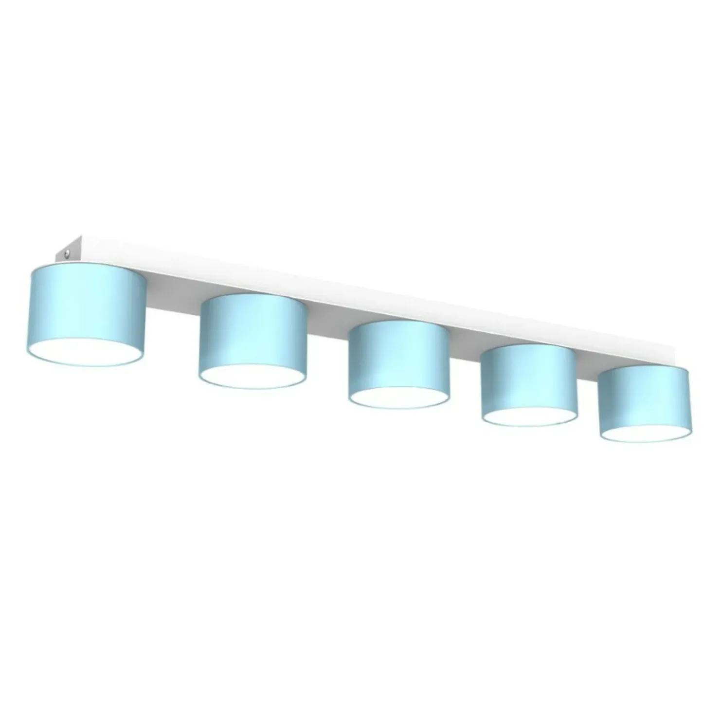 Shop Sklep Kaja Podłużna lampa sufitowa, pięć punktów świetlnych MLP7552 z serii DIXIE | Kaja Oś