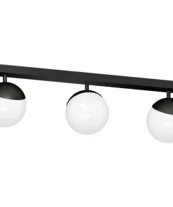 Hot Sklep Kaja Podłużna lampa sufitowa z trzema kloszami MLP8857 z serii SFERA | Kaja Oświetlen