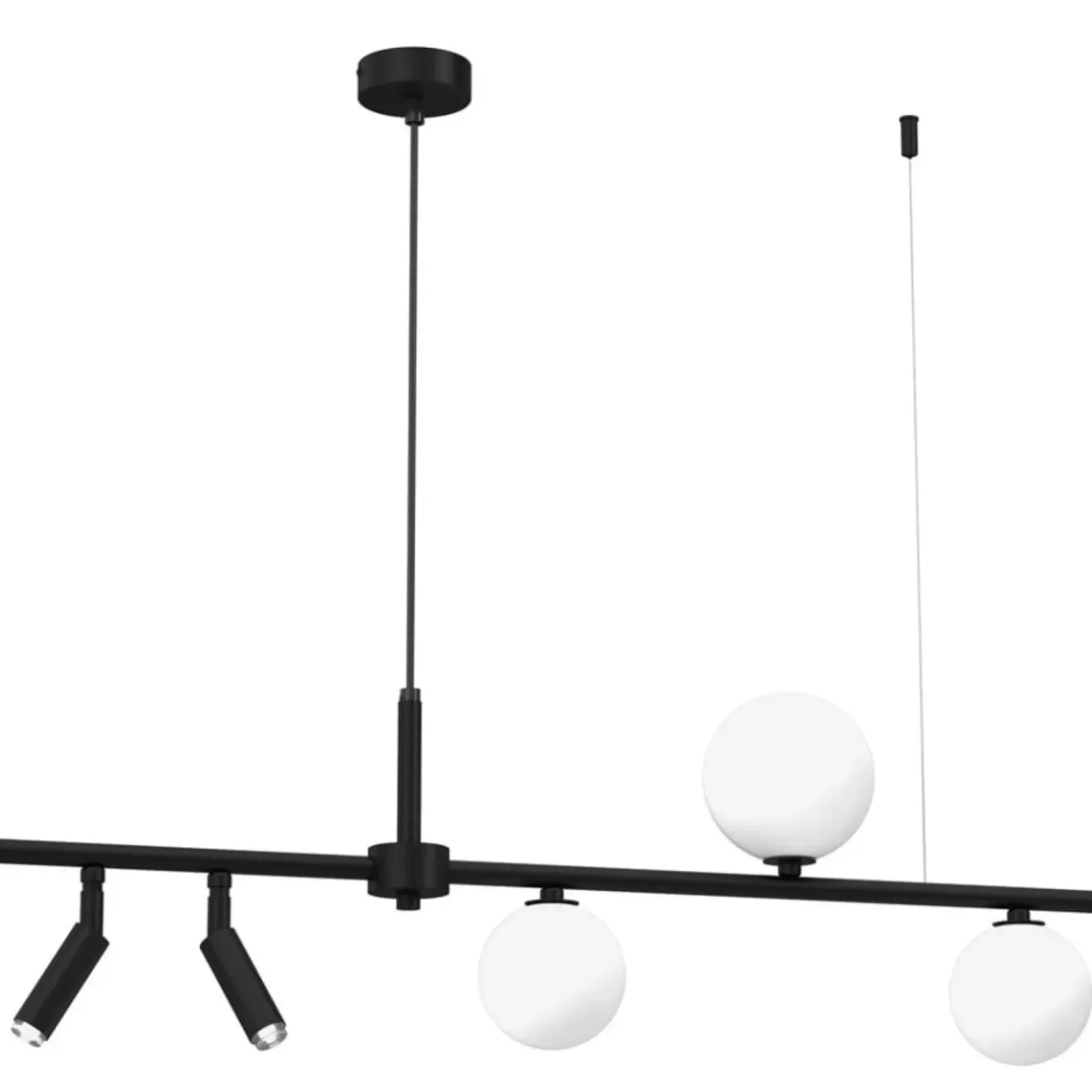 Flash Sale Sklep Kaja Podłużna, modernistyczna lampa wisząca MLP8408 z serii SIRIO | Kaja Oświetlenie