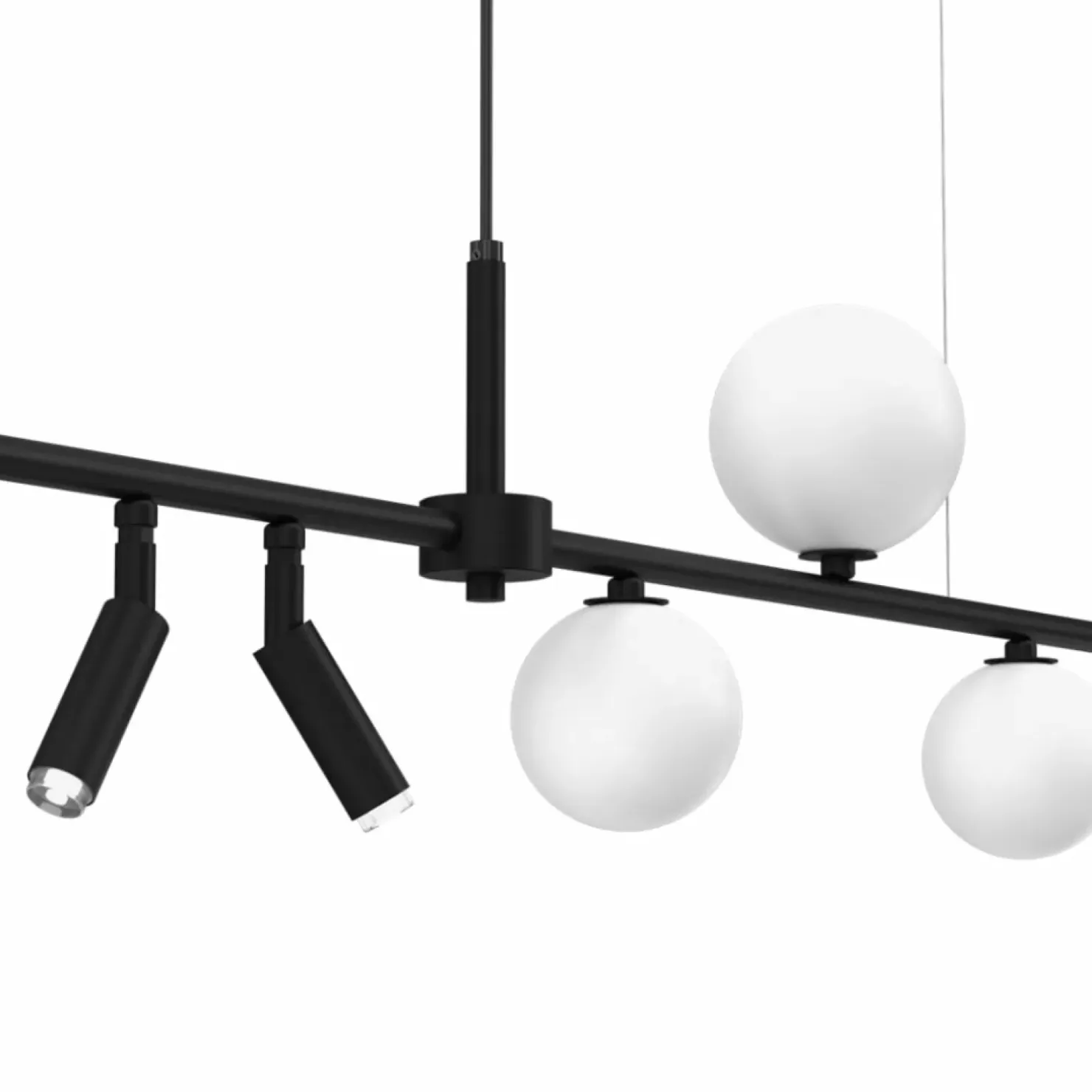 Flash Sale Sklep Kaja Podłużna, modernistyczna lampa wisząca MLP8408 z serii SIRIO | Kaja Oświetlenie