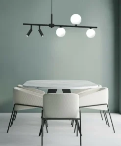 Flash Sale Sklep Kaja Podłużna, modernistyczna lampa wisząca MLP8408 z serii SIRIO | Kaja Oświetlenie