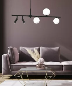 Flash Sale Sklep Kaja Podłużna, modernistyczna lampa wisząca MLP8408 z serii SIRIO | Kaja Oświetlenie