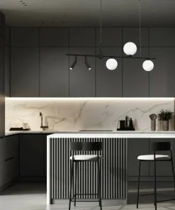 Flash Sale Sklep Kaja Podłużna, modernistyczna lampa wisząca MLP8408 z serii SIRIO | Kaja Oświetlenie